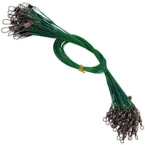 Tab Stainless Steel Leader Wire | Lure Fishing Leader Line /60 Pieces